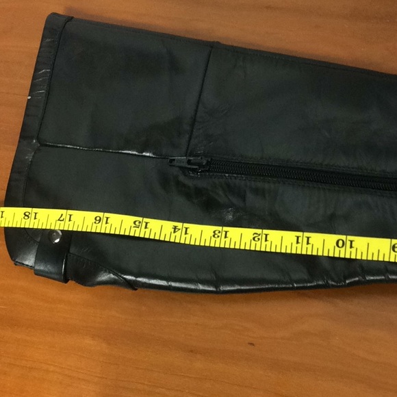 Nine West black leather boots. NWOT - Picture 6 of 7